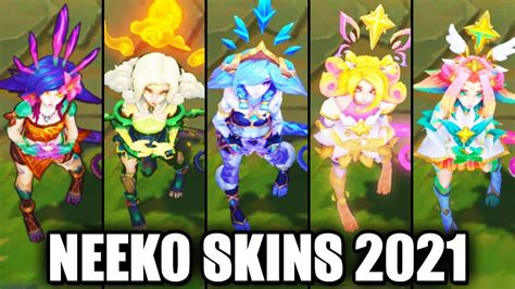 All Neeko Skins Spotlight (League of Legends)